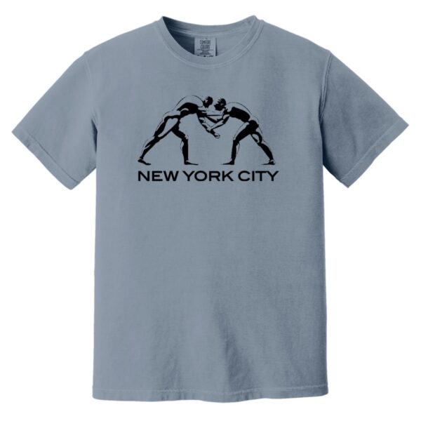 NYC Wrestling Garment Dyed T-Shirt - Image 4