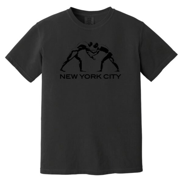 NYC Wrestling Garment Dyed T-Shirt - Image 5