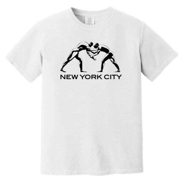 NYC Wrestling Garment Dyed T-Shirt - Image 6