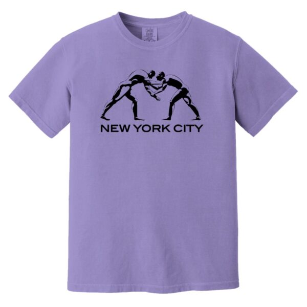 NYC Wrestling Garment Dyed T-Shirt - Image 12