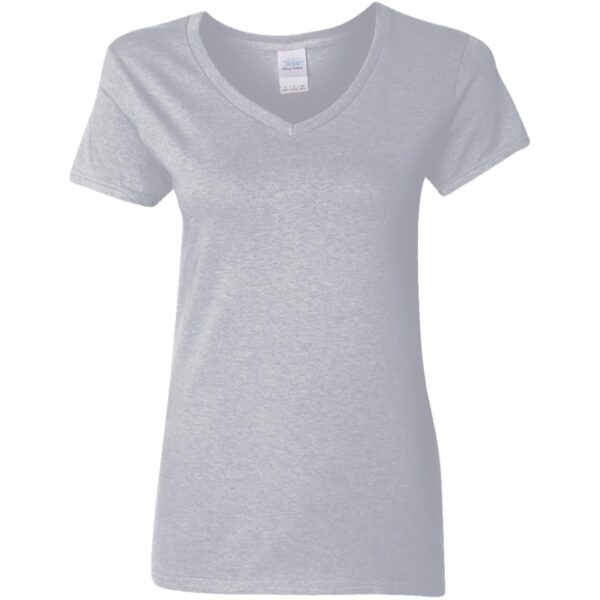 Women's V-Neck T-Shirt - Image 7