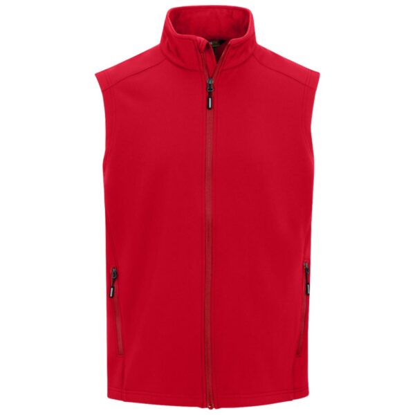 Men's Two-Layer Fleece Soft Shell Vest - Image 4