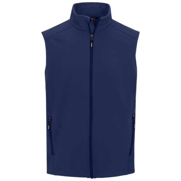 Men's Two-Layer Fleece Soft Shell Vest - Image 3