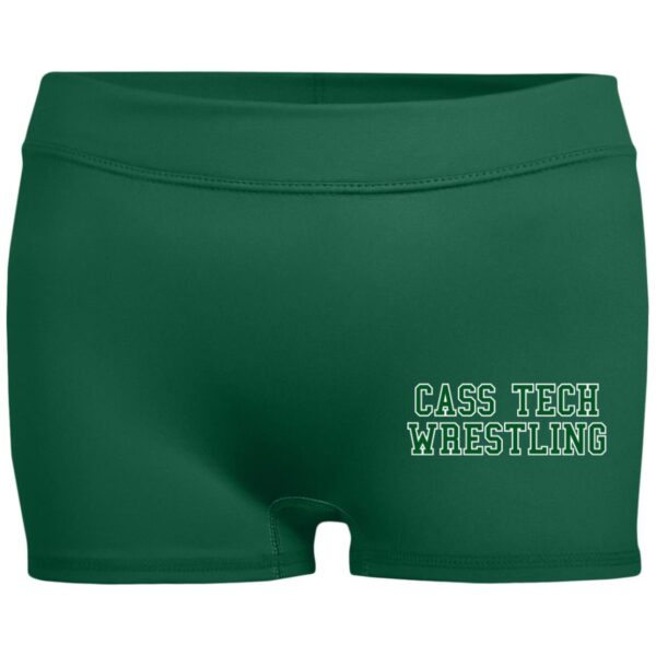 Womens Spandex Workout Shorts - Image 2