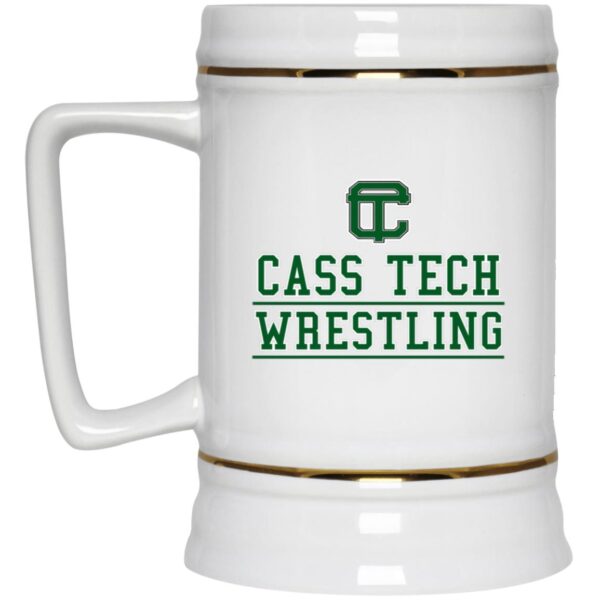 Cass tech WrestlingBeer Stein 22oz