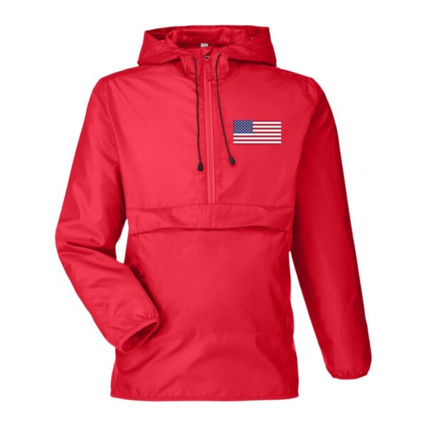 American Hooded Rain Jacket - Image 4