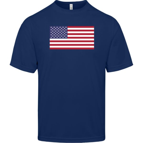 American Short Sleeve Workout Tee - Image 2