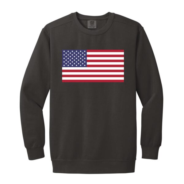 American Garment-Dyed Crewneck Sweatshirt - Image 5