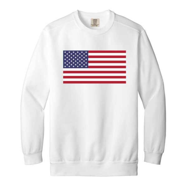 American Garment-Dyed Crewneck Sweatshirt - Image 6