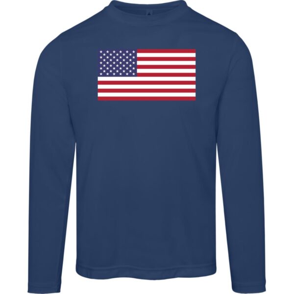 American Long Sleeve Workout Tee - Image 2