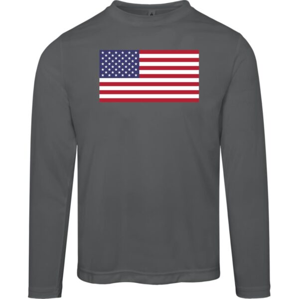 American Long Sleeve Workout Tee - Image 3