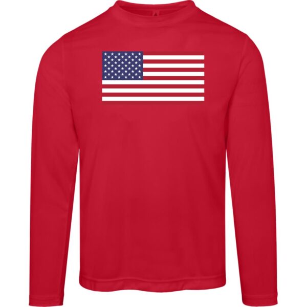 American Long Sleeve Workout Tee - Image 4