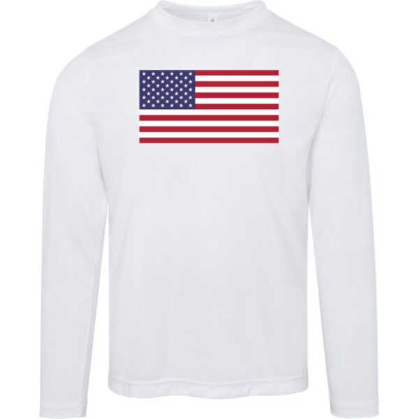 American Long Sleeve Workout Tee - Image 6