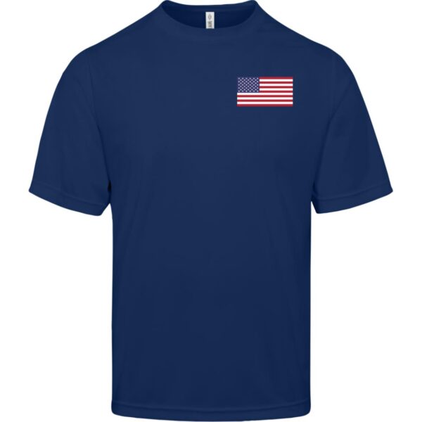 American Short Sleeve Workout Tee - Image 2