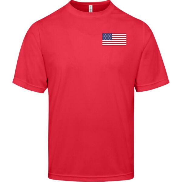 American Short Sleeve Workout Tee - Image 4