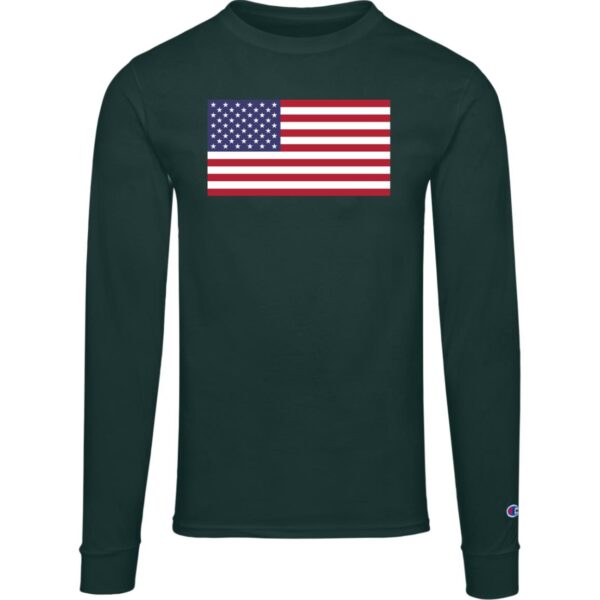 American Champion Cotton Long Sleeve Tee - Image 2