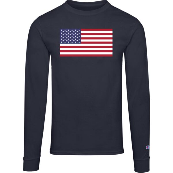 American Champion Cotton Long Sleeve Tee - Image 4