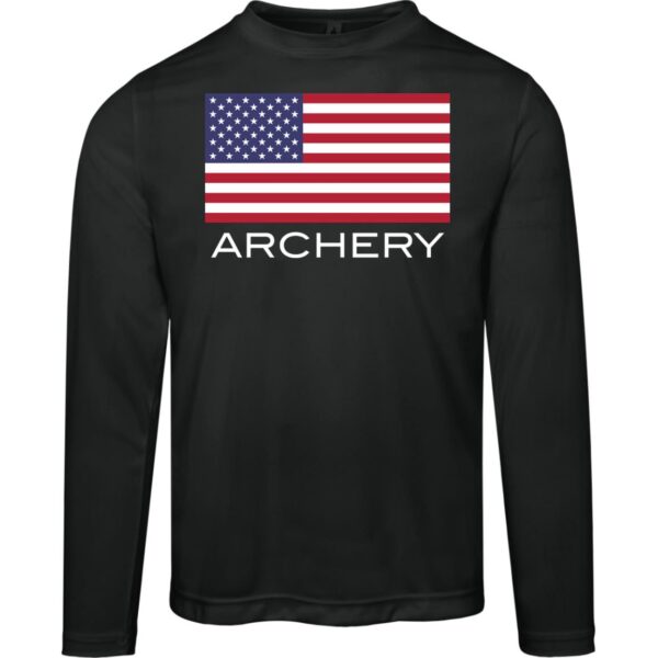 American Archery  Long Sleeve Workout Tee