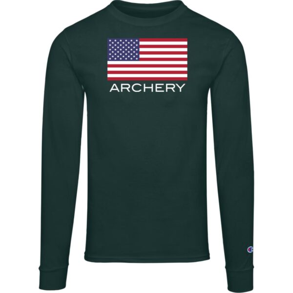 American Archery Champion Cotton Long Sleeve Tee - Image 2