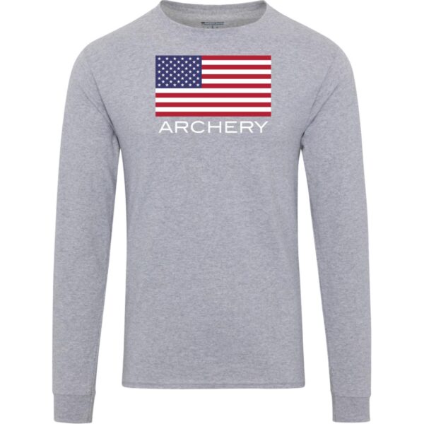 American Archery Champion Cotton Long Sleeve Tee - Image 3