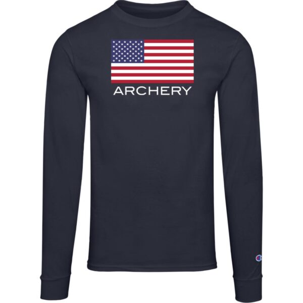 American Archery Champion Cotton Long Sleeve Tee - Image 4