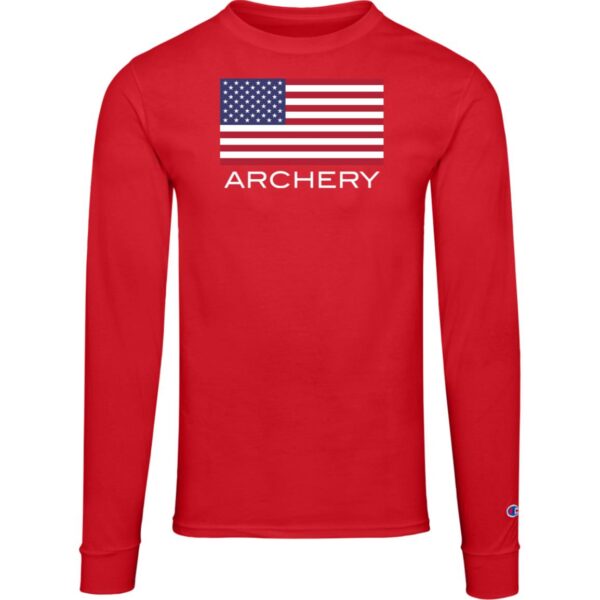 American Archery Champion Cotton Long Sleeve Tee - Image 5