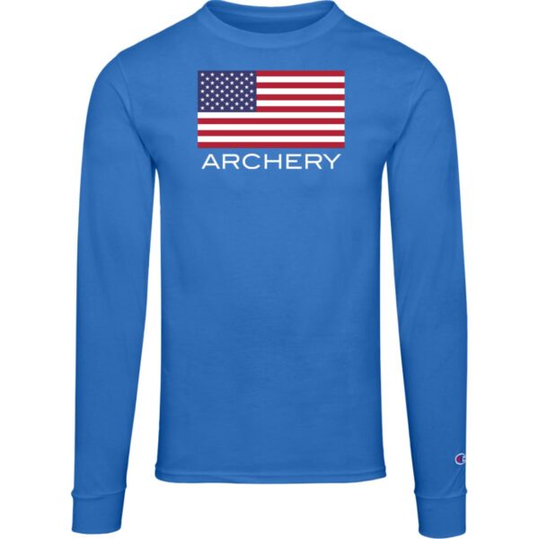 American Archery Champion Cotton Long Sleeve Tee - Image 6