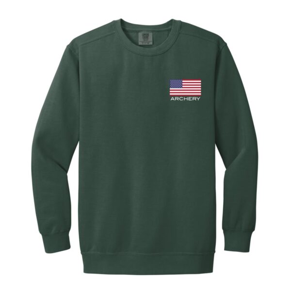 American Archery  Garment-Dyed Crewneck Sweatshirt - Image 2