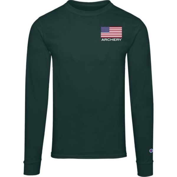 American Archery Champion Cotton Long Sleeve Tee - Image 2