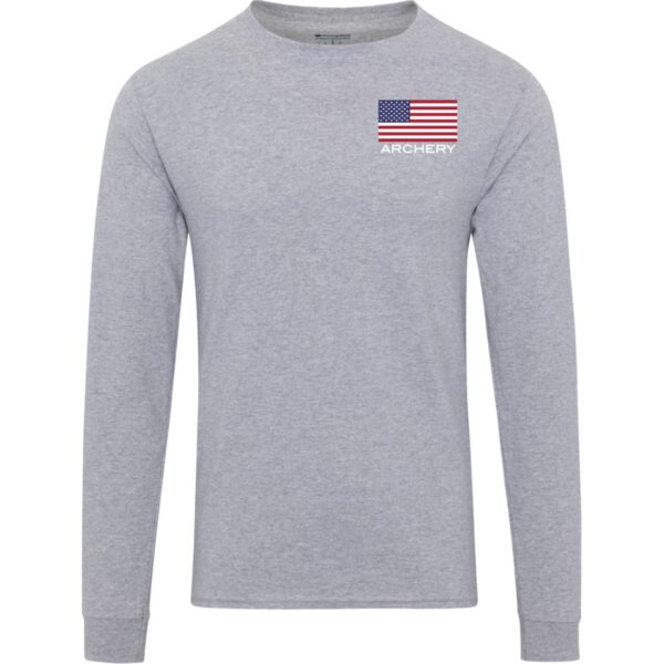 American Archery Champion Cotton Long Sleeve Tee - Image 3