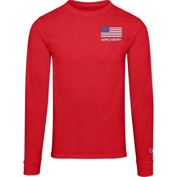 American Archery Champion Cotton Long Sleeve Tee - Image 5