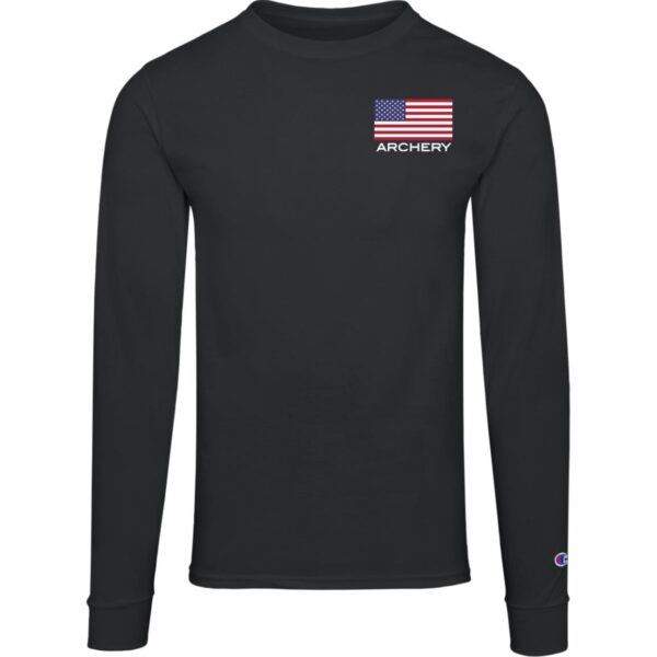 American Archery Champion Cotton Long Sleeve Tee