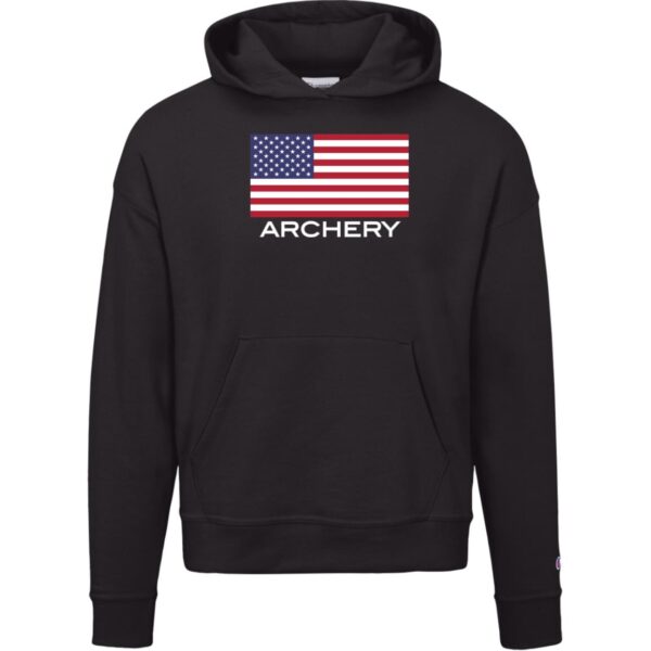 American Archery Champion Womens Powerblend Hoodie