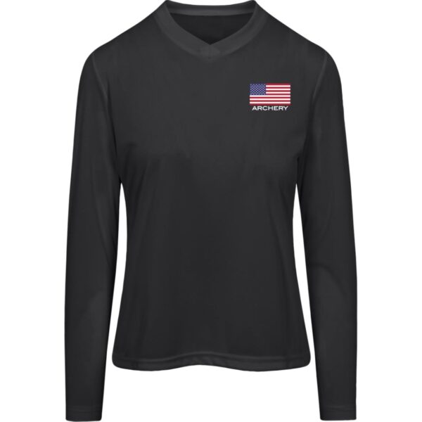 American Archery Women's Long Sleeve Workout Tee