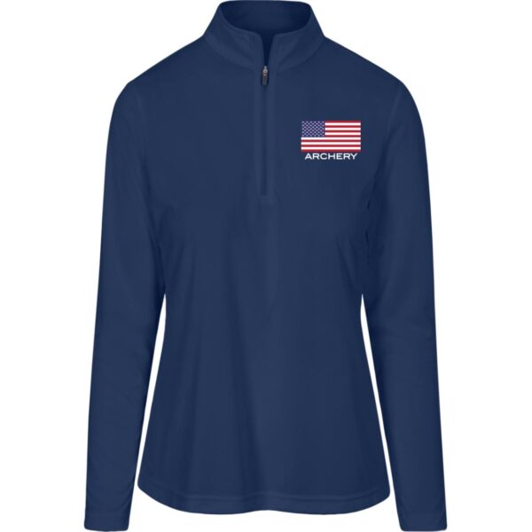 American Archery Women's 3/4 Zip - Image 2