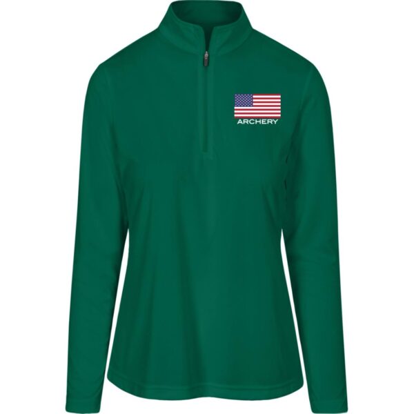 American Archery Women's 3/4 Zip - Image 3