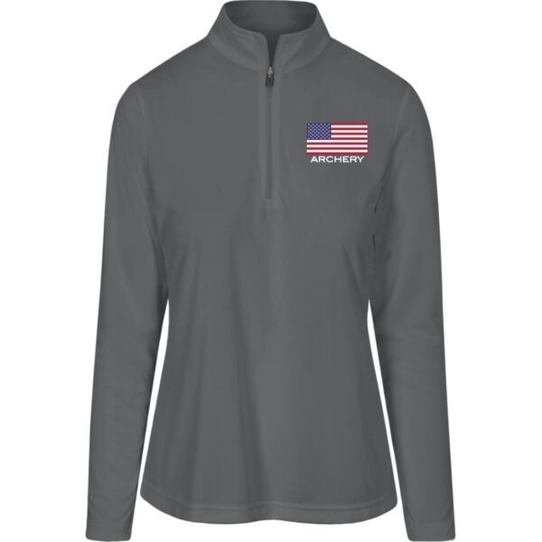 American Archery Women's 3/4 Zip - Image 4