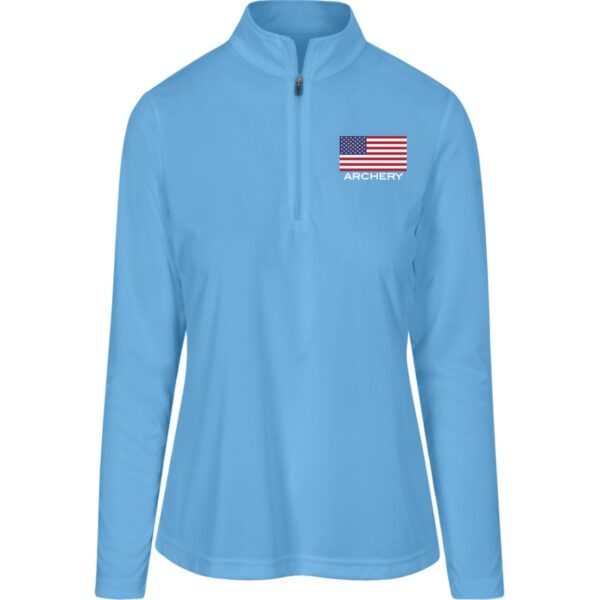 American Archery Women's 3/4 Zip - Image 5