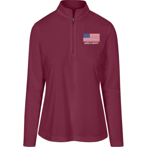 American Archery Women's 3/4 Zip - Image 6