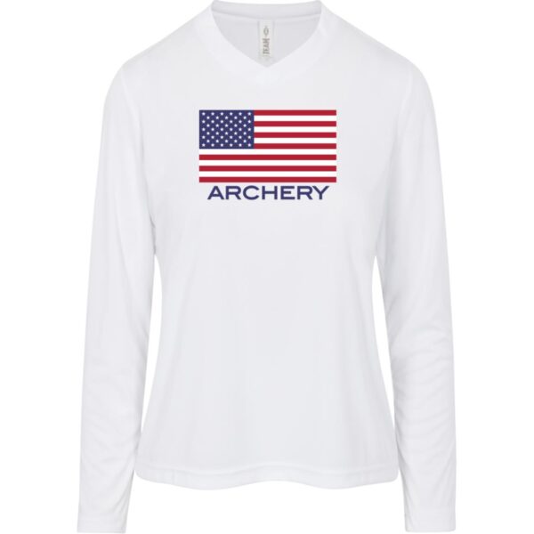 American Archery Women's Long Sleeve Workout Tee