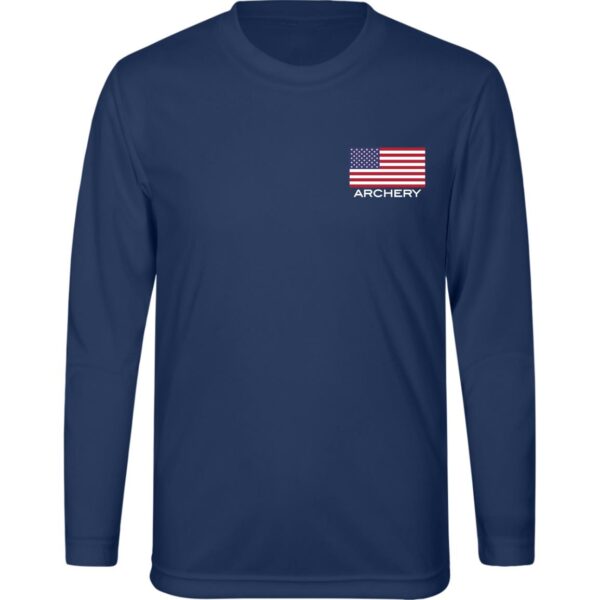 American Archery Youth Long Sleeve Tee - Image 2