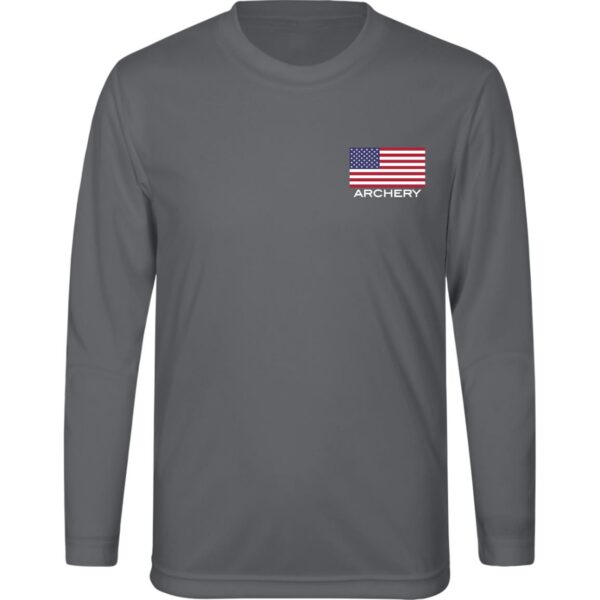 American Archery Youth Long Sleeve Tee - Image 4