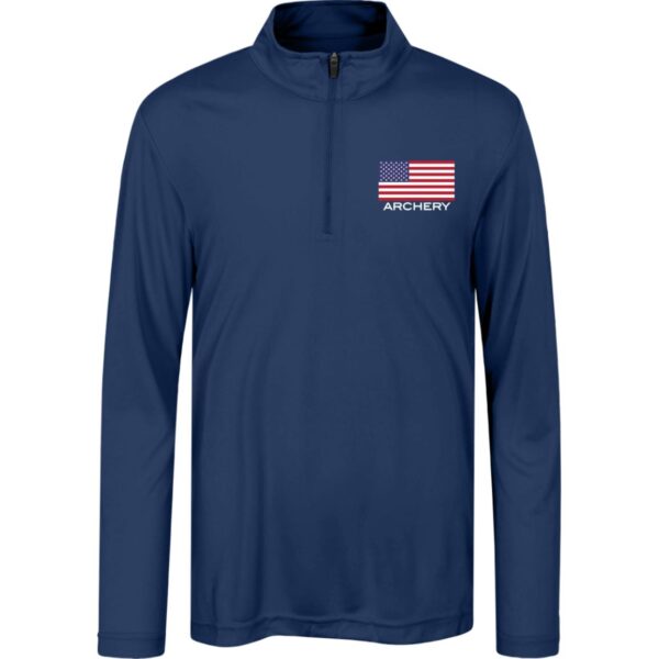 American Archery Youth 3/4 Zip - Image 2