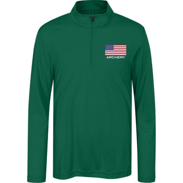 American Archery Youth 3/4 Zip - Image 3