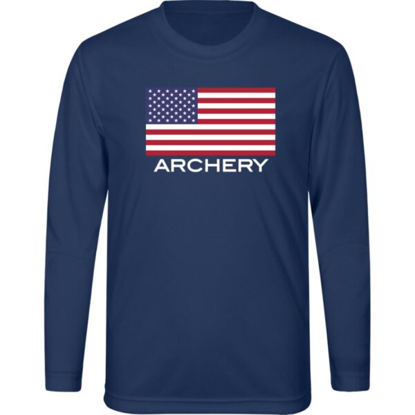 American Archery Youth Long Sleeve Tee - Image 2