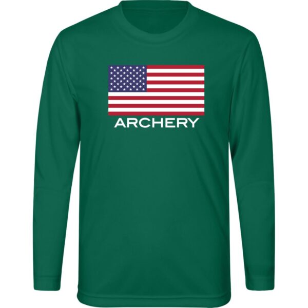 American Archery Youth Long Sleeve Tee - Image 3