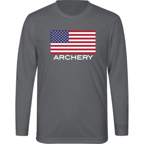 American Archery Youth Long Sleeve Tee - Image 4